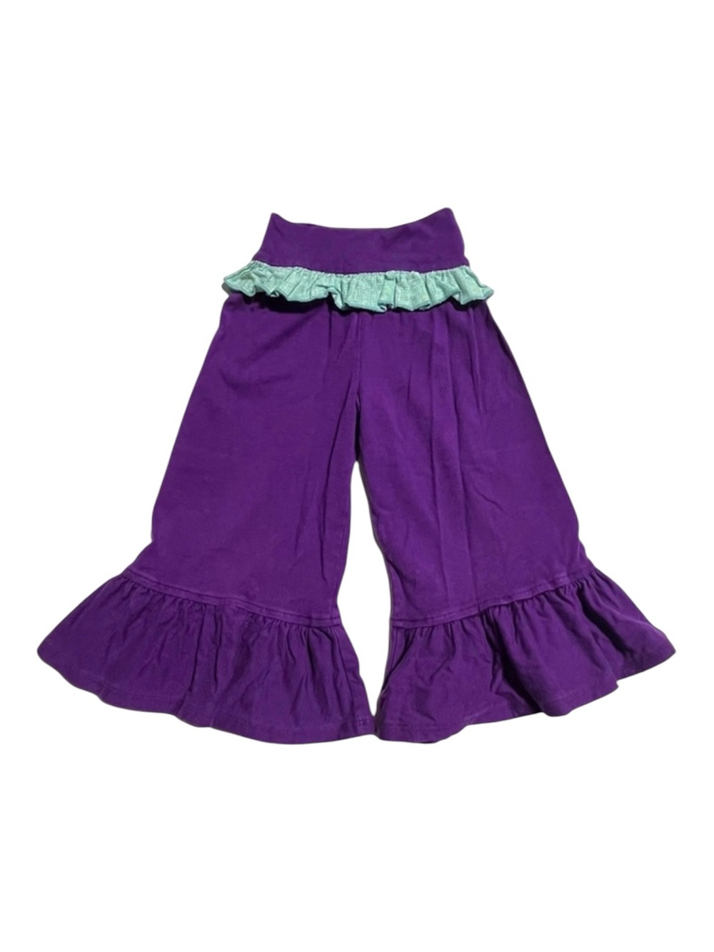 Persnickety purple big ruffle pants 2 years